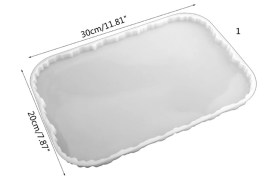 Molde silicona bandeja rectangular grande (2)